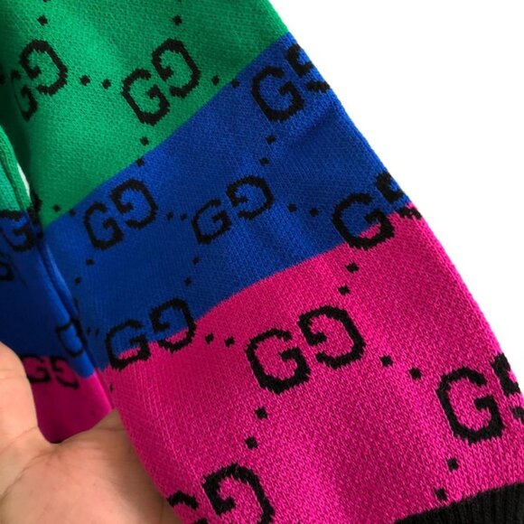 Women sweater long sleeve rainbow - Picture 6 of 7